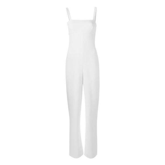 T by Alexander Wang Back-Cutout Bandeau Jumpsuit - Picture 4 of 6